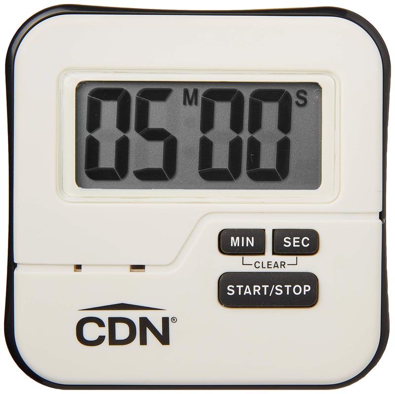 CDN Waterproof Kitchen Timer | Big Digital Display | 90-Second Loud Alarm with Flashing Light | Shatterproof & Steamproof | Magnet & Stand Mount | Ideal for Chefs | TMW1 - Image 3